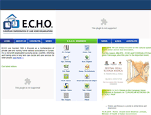 Tablet Screenshot of echo-eu.com